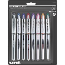 uniball&trade; Vision Elite Rollerball Pen [PEN;UB;VISIONELITE;0.8;8PK-PK]