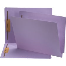 Smead Straight Tab Cut Letter Recycled Fastener Folder [FOLDER;FILE;FASTNER;LTR;LV-BX]