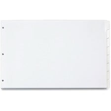 Cardinal Write 'n Erase Special Mylar Tab Dividers [DIVIDER;WRITE&ERASE;8TB;WE-ST]