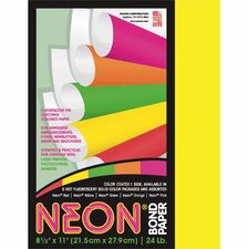 Pacon Neon Multipurpose Paper - Yellow