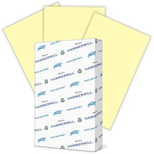 Hammermill Colors Recycled Copy Paper - Canary [PAPER;COPY;20#;8.5X14;CA-RM]