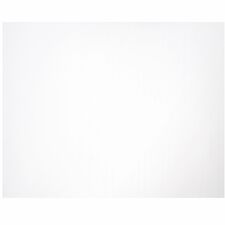 UCreate Coated Poster Board - Printing - 22"Height x 28"Width x 1"Length - 100 / Carton - White