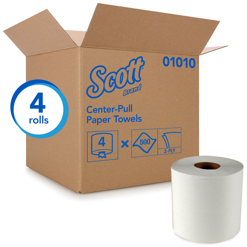 SCOTT - Scott Center Pull Towels 500 sheet 2 ply 4 pk