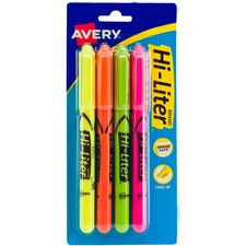 Avery&reg; Pen-Style, Assorted Colors, 4 Count (23545)