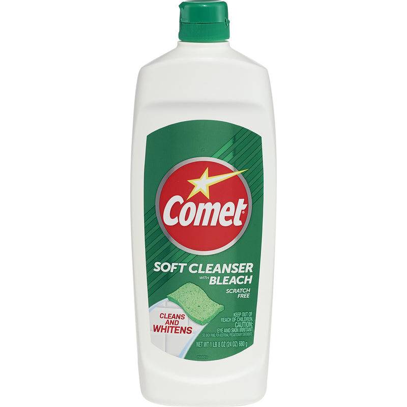 COMET - Comet No Scent Soft Cleaner with Bleach Cream 24 oz - Case of 12