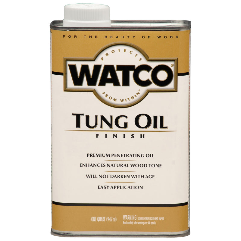 WATCO - Watco Clear Oil-Based Alkyd-Oil Tung Oil 1 qt