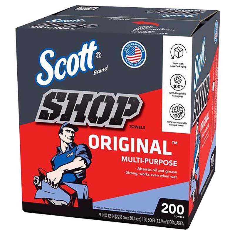 SCOTT - Scott Original Paper Shop Towels 12 in. W X 9 in. L 1 pk