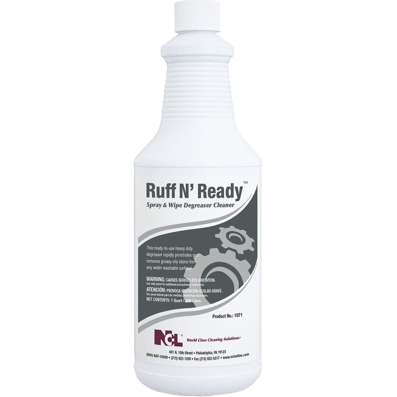 NCL - NCL Ruff N' Ready Sassafras Scent Industrial Degreaser 1 qt Liquid - Case of 12