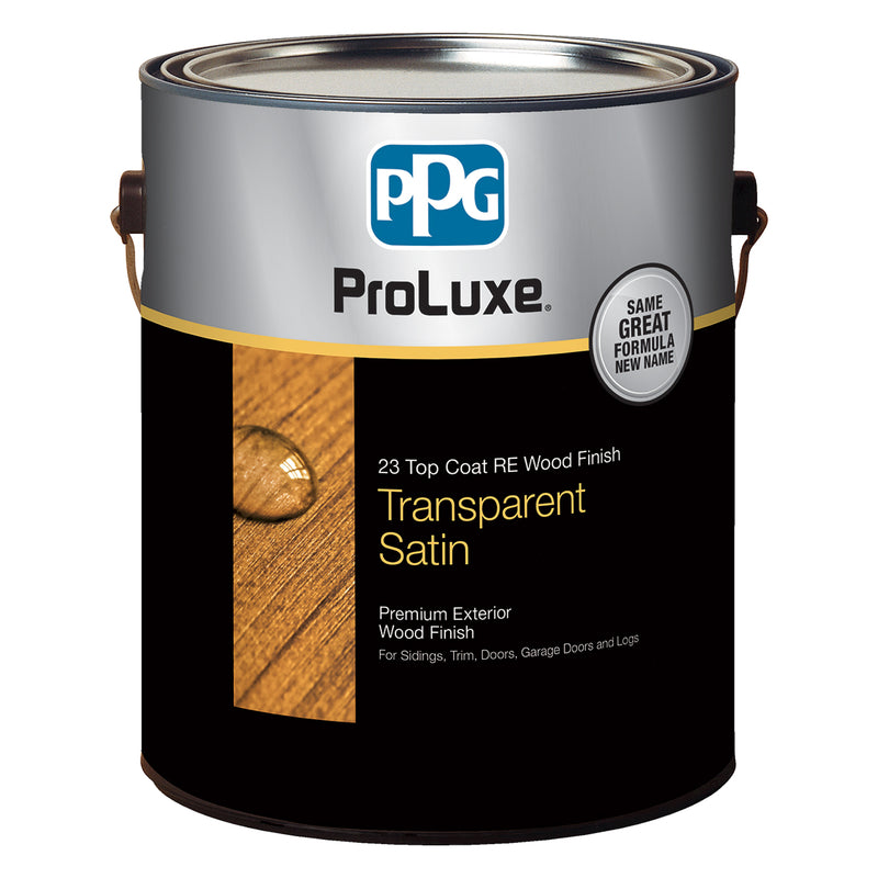 PROLUXE - ProLuxe Transparent Satin Dark Oak Alkyd Wood Finish 1 gal - Case of 4