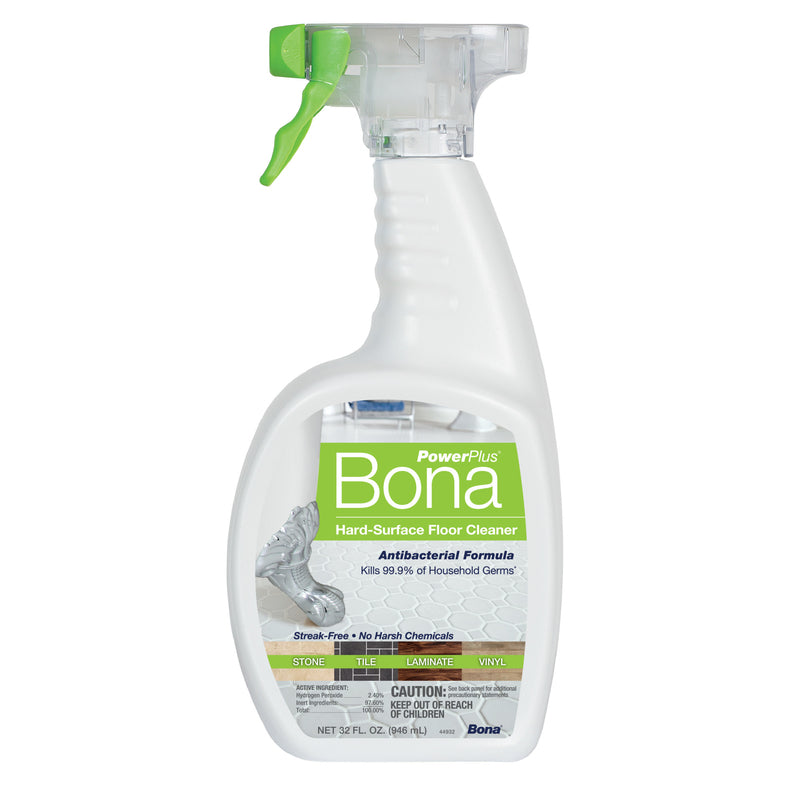 BONA - Bona PowerPlus Hard Surface Floor Cleaner Liquid 32 oz - Case of 8