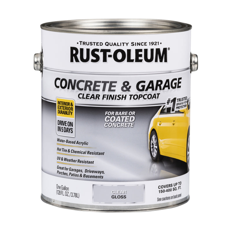 RUST-OLEUM - Rust-Oleum Concrete & Garage Gloss Clear Floor Paint 1 gal - Case of 2