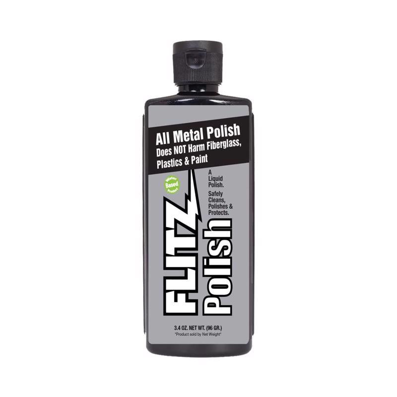 FLITZ - Flitz No Scent Metal Polish 3.4 oz Liquid