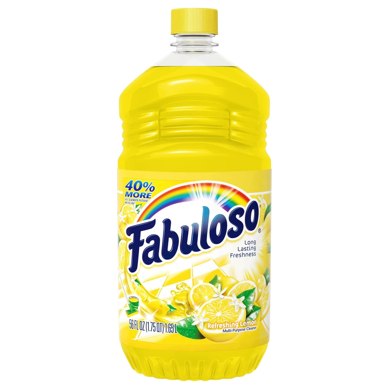 FABULOSO - Fabuloso Lemon Scent All Purpose Cleaner Liquid 56 oz - Case of 6