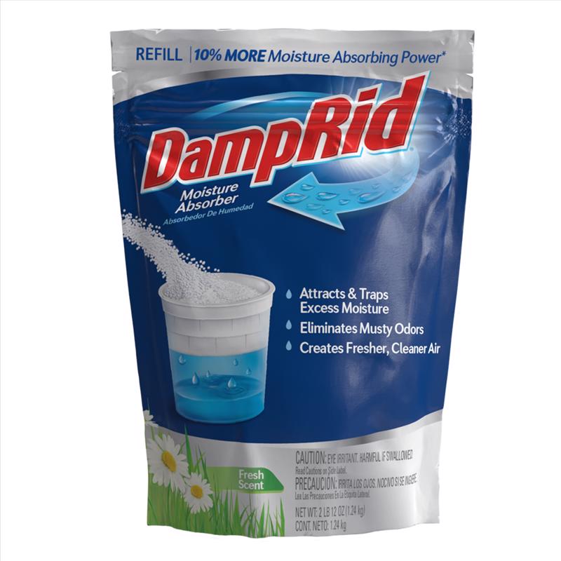 DAMPRID - DampRid Moisture Absorber Refill Fresh Scent 44 oz - Case of 3