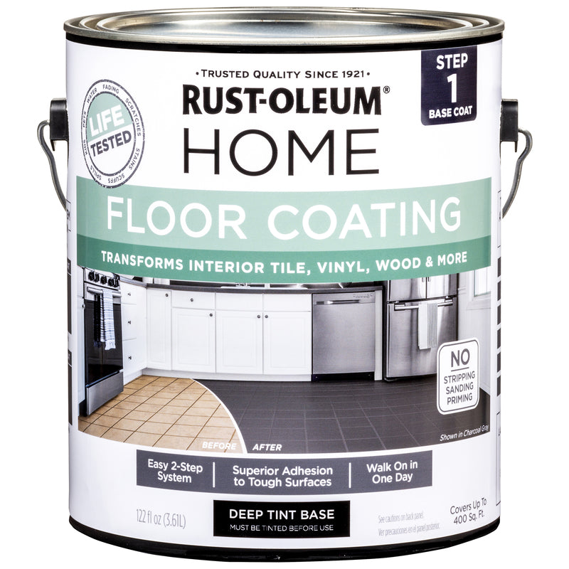 RUST-OLEUM - Rust-Oleum Home Deep Tint Base Floor Coating Step 1 1 gal - Case of 2