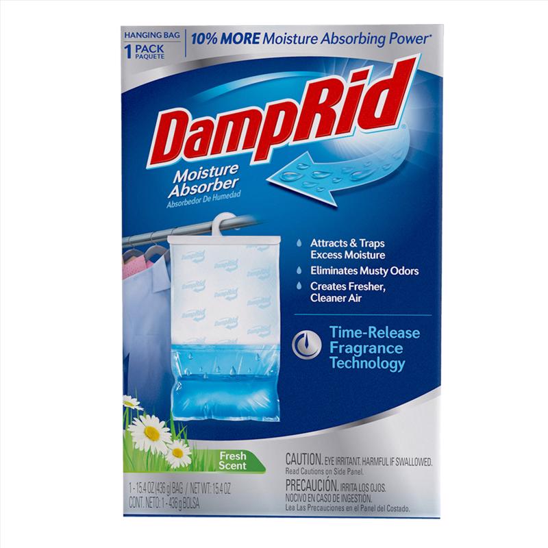 DAMPRID - DampRid Hanging Moisture Absorber Fresh Scent 15.4 oz - Case of 6