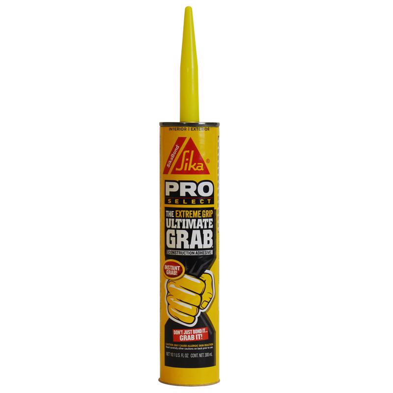 SIKA - Sika Ultimate Grab Polyurethane Construction Adhesive 10.1 oz - Case of 12