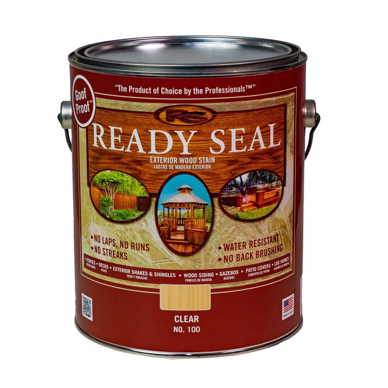 READY SEAL - Ready Seal Goof Proof Semi-Transparent Clear Oil-Based Penetrating Wood Stain/Sealer 1 gal