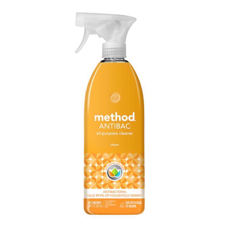METHOD - Method Citron Scent Antibacterial Cleaner Liquid 28 oz - Case of 8