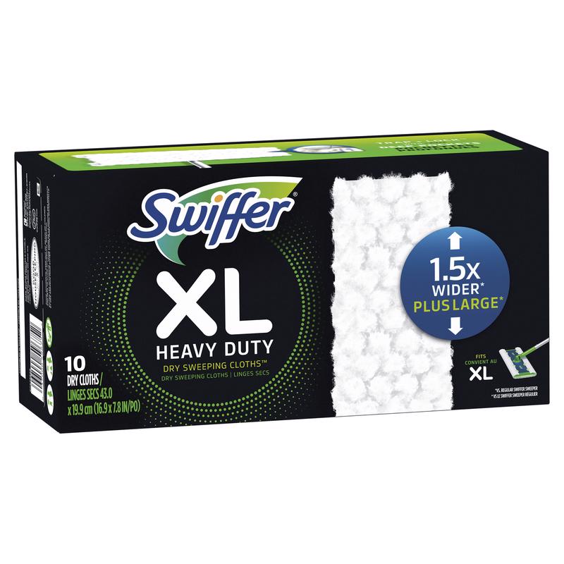 SWIFFER - Swiffer No Scent Floor Cleaner Refill Pads 10 pk - Case of 6