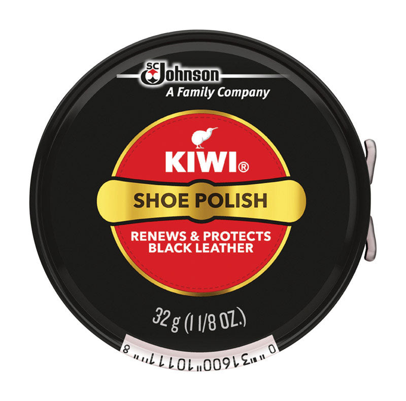 KIWI - Kiwi Black Shoe Polish 1-1/8 oz