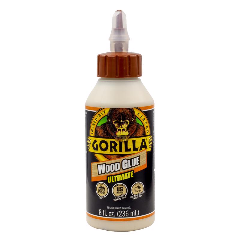 GORILLA - Gorilla Extra Strength Wood Glue 8 oz - Case of 6