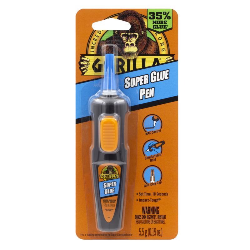 GORILLA - Gorilla High Strength Super Glue Pen 5.5 gm - Case of 6