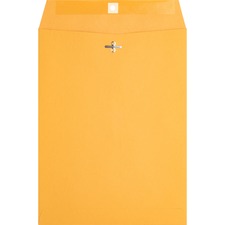 Business Source Heavy-duty Clasp Envelopes [ENVELOPE;CLASP;HVYDTY;9X12-BX]