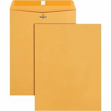 Business Source Heavy-duty Clasp Envelopes [ENVELOPE;CLASP;HVD;9.5X12.5-BX]