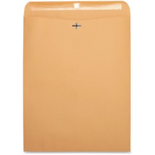 Business Source Heavy-duty Clasp Envelopes [ENVELOPE;CLASP;HVYD;12X15.5-BX]