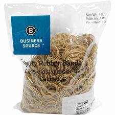 Business Source Quality Rubber Bands [RUBBERBANDS;SIZE #12;1LB-PK]