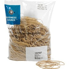 Business Source Quality Rubber Bands [RUBBERBANDS;SIZE #19;1LB-PK]