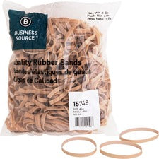 Business Source Quality Rubber Bands [RUBBERBANDS;SIZE #64;1LB-PK]