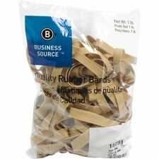 Business Source Quality Rubber Bands [RUBBERBANDS;SIZE #84;1LB-PK]