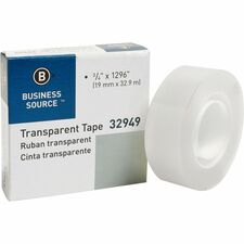 Business Source All-purpose Transparent Tape [TAPE;ROLL;TRANSPR;3/4X1296"-RL]