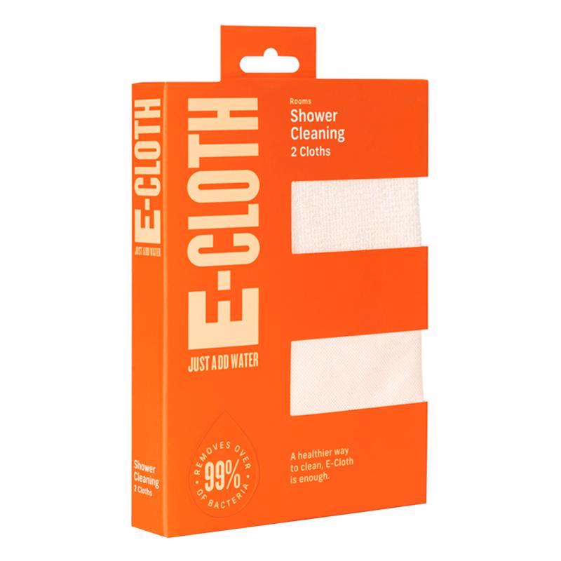 E-CLOTH - E-Cloth Shower Kit Microfiber Cleaning Cloth 2 pk - Case of 5