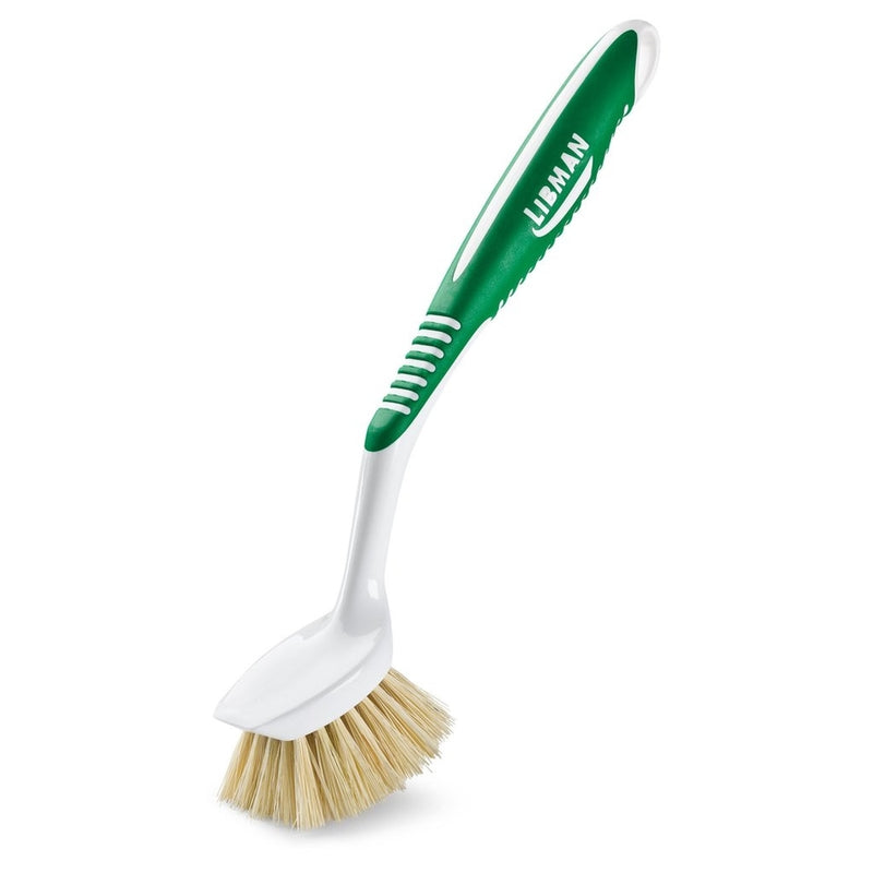 LIBMAN - Libman 2.25 in. W Soft/Medium Bristle 8 in. Rubber Handle Vegetable Brush - Case of 12