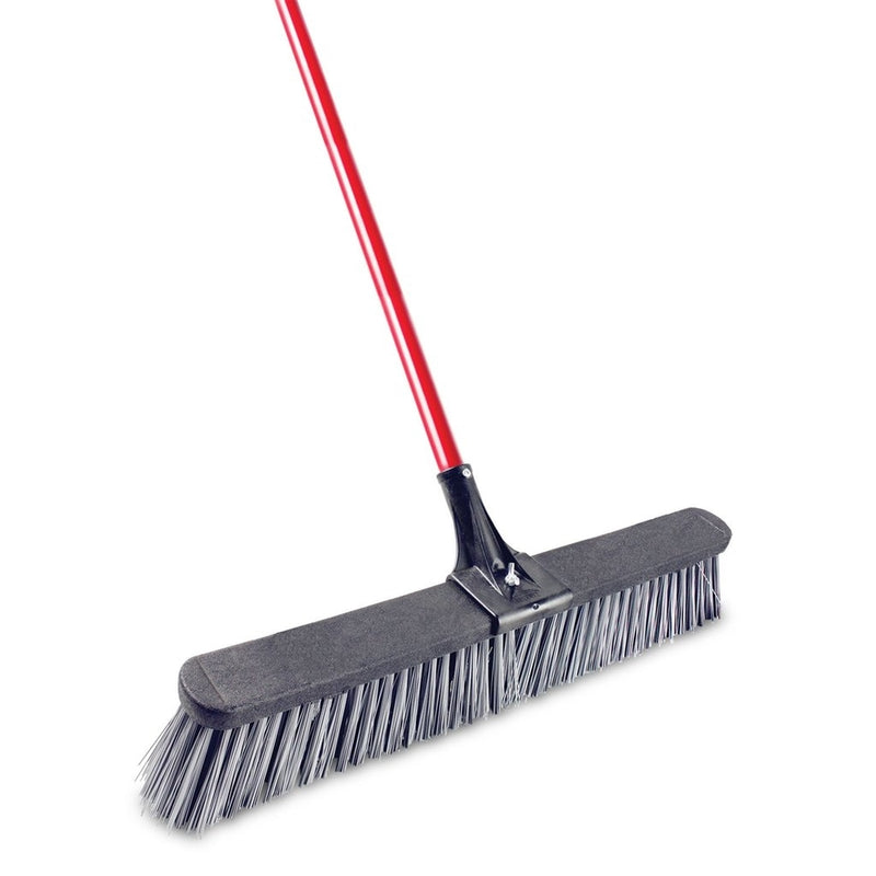 LIBMAN - Libman Polyethylene Terephthalate 24 in. Rough Surface Push Broom