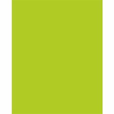 UCreate Neon Poster Board - 22"Width x 28"Length - 25 / Carton - Hot Lime