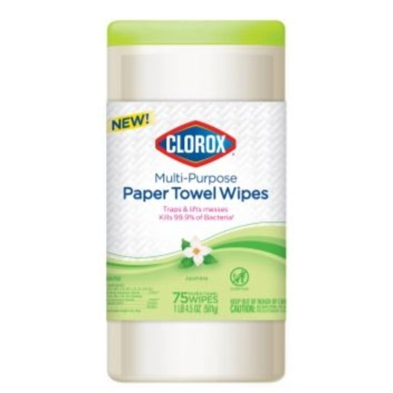 CLOROX - Clorox Jasmine Scent Disinfecting Wipes 75 ct - Case of 6