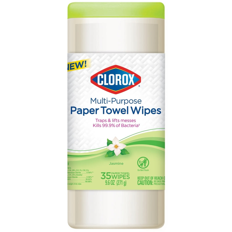 CLOROX - Clorox Jasmine Scent Disinfecting Wipes 35 ct 1 pk - Case of 6