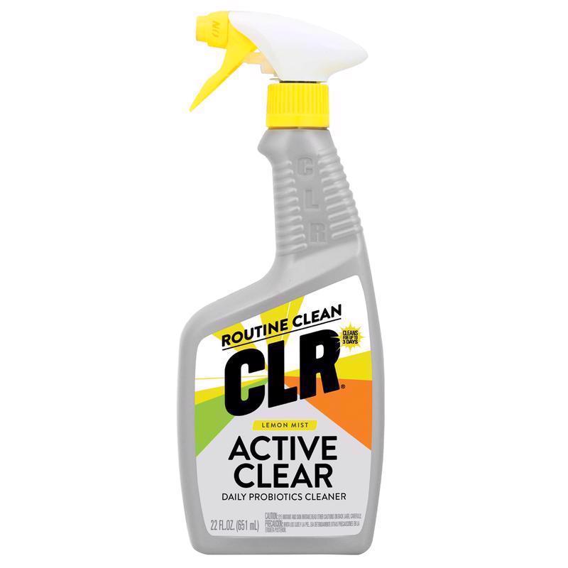 CLR - CLR Lemon Scent Probiotic Daily Cleaner 22 oz Liquid - Case of 6