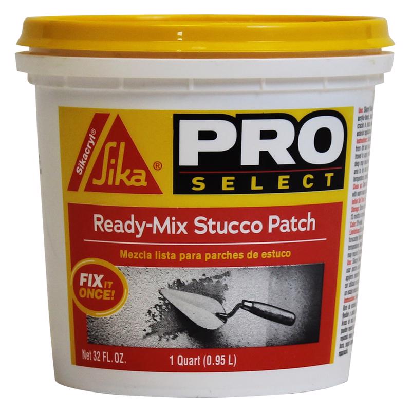 SIKA - Sika Pro Select 1 qt Indoor and Outdoor Stucco Patch