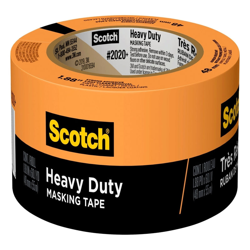 SCOTCH - Scotch 1.88 in. W X 60 yd L Orange Strong Strength Masking Tape 1 pk