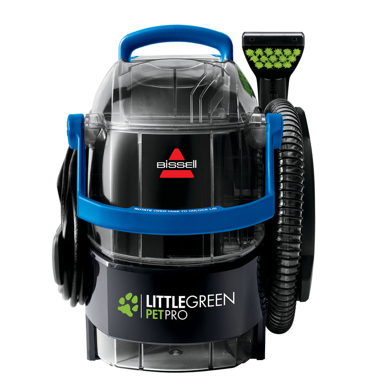 BISSELL - Bissell Little Green Pet Pro Bagless Carpet Cleaner 5.7 amps Standard Multicolored