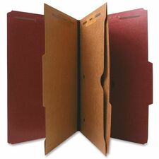 Nature Saver 2/5 Tab Cut Legal Recycled Classification Folder [FOLDER;CLASSF;DIV/FSTNR;LGL-BX]