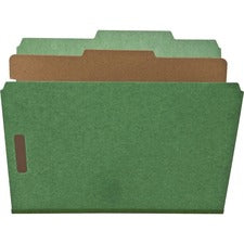 Nature Saver Letter Recycled Classification Folder [FOLDER;CLSSFCTN;LTR;1DIV;GN-BX]