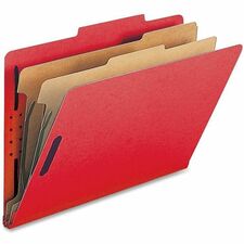 Nature Saver Legal Recycled Classification Folder [FOLDER;CLSSFCTN;LGL;2DIV;RD-BX]