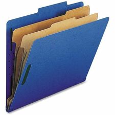 Nature Saver Letter Recycled Classification Folder [FOLDER;CLSSFCTN;LTR;2DIV;DB-BX]