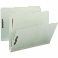 Nature Saver 1/3 Tab Cut Letter Recycled Fastener Folder [FOLDER;FILE;FASTNR;LTR;1"EX-BX]